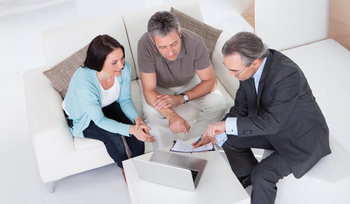 Couple Meeting Consultant